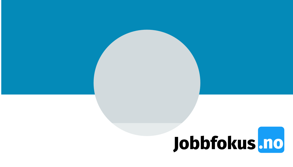 Utklipp av profil uten profilbilde med jobbfokus.no logo